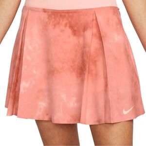 Nike Women's Coral Tie-Dye Circle Skirt